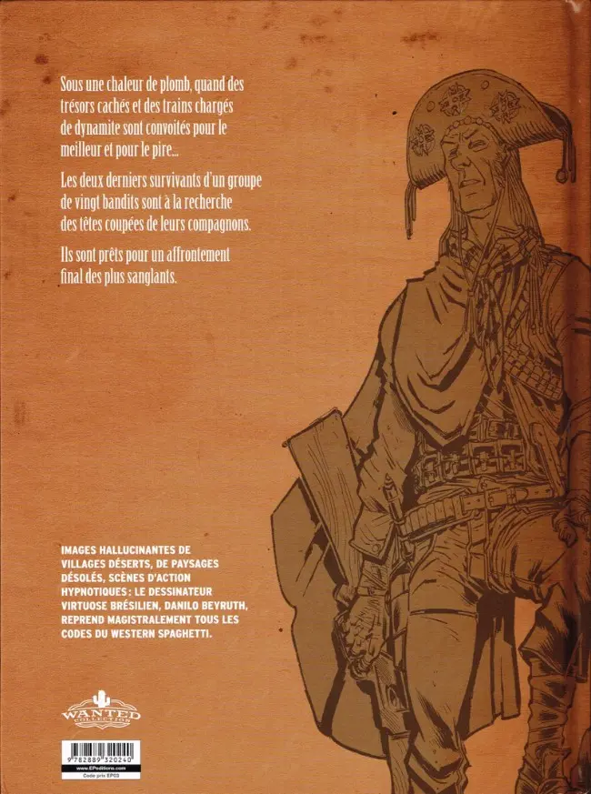 Verso de l'album Deux Bandits
