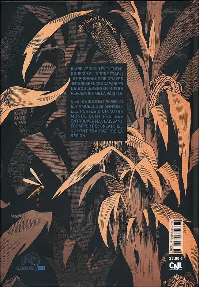 Verso de l'album Feu de paille
