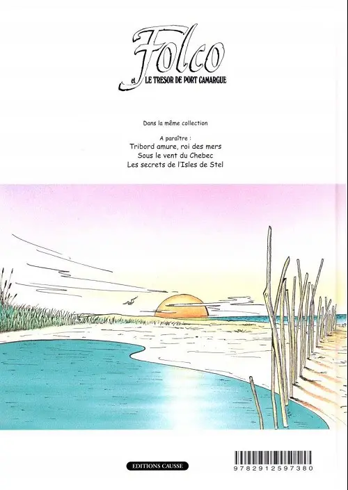 Verso de l'album Folco le marin Tome 1 Le trésor de Port Camargue