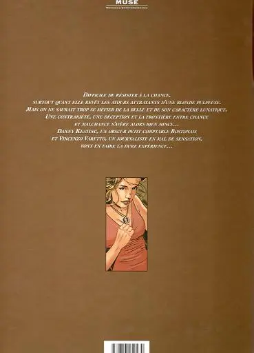 Verso de l'album Fortuna chance Tome 1 Spirale
