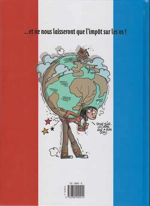 Verso de l'album Ils nous prennent vraiment pour des cons