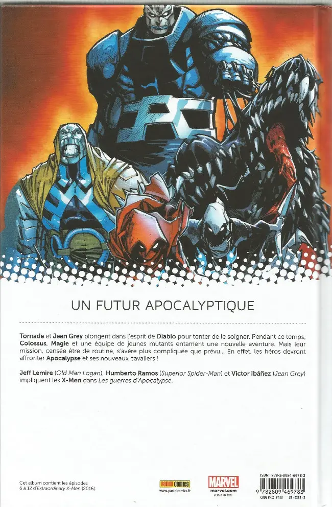 Verso de l'album International Iron Man En Quête de Vérité