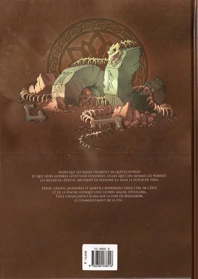 Verso de l'album Loki Tome 2 Le Dieu fourbe