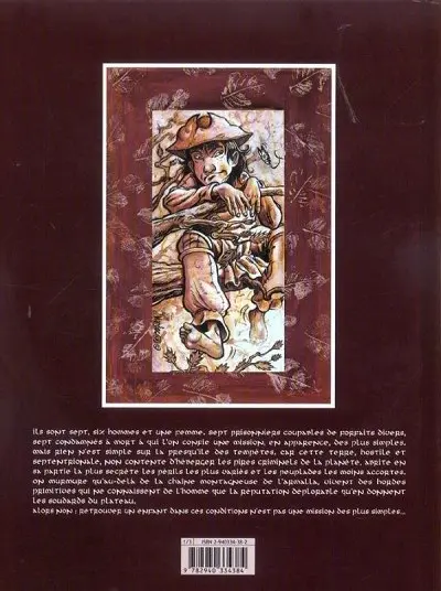 Verso de l'album Le Loup, l'Agneau et les Chiens de Guerre Tome 1 Mercenaires