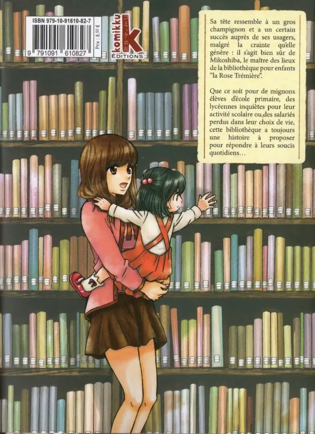Verso de l'album Le Maître des livres 4