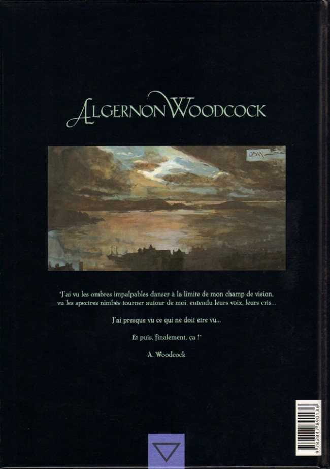 Verso de l'album Algernon Woodcock Tome 2 L'œil Fé - Seconde partie