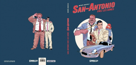 Autre de l'album San-Antonio Tome 1 San-Antonio chez les Gones