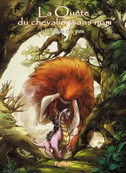 Couverture de l'album La Quête du chevalier sans nom Tome 1 La danseuse et le gnome