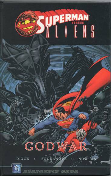 Couverture de l'album Superman versus Aliens Tome 1 Godwar