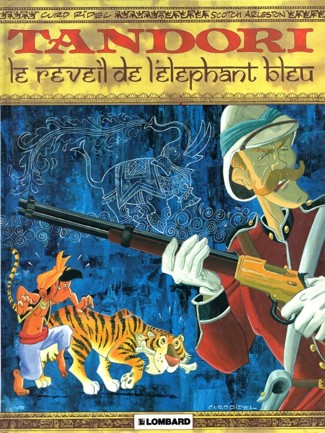 Couverture de l'album Tandori Tome 1 Le Réveil de l'éléphant bleu