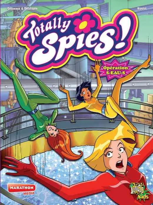 Couverture de l'album Totally Spies Tome 3 Opération S-eau-S