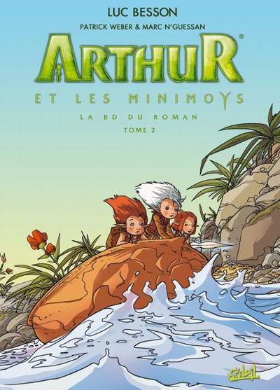 Couverture de l'album Arthur et les Minimoys - LA Bd du Roman Tome 2
