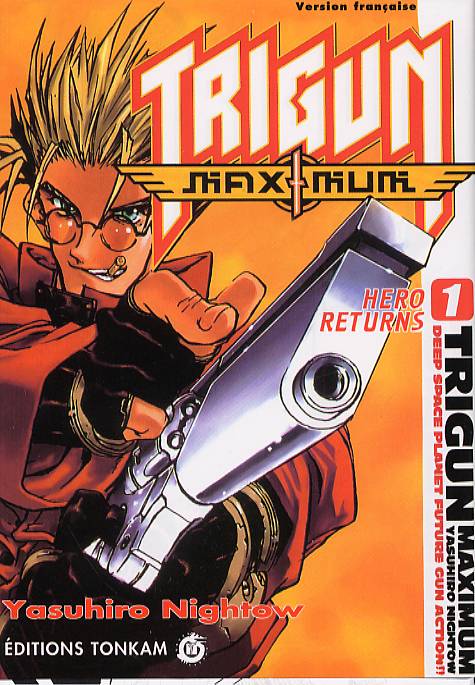 Couverture de l'album Trigun maximum 1 Hero Return