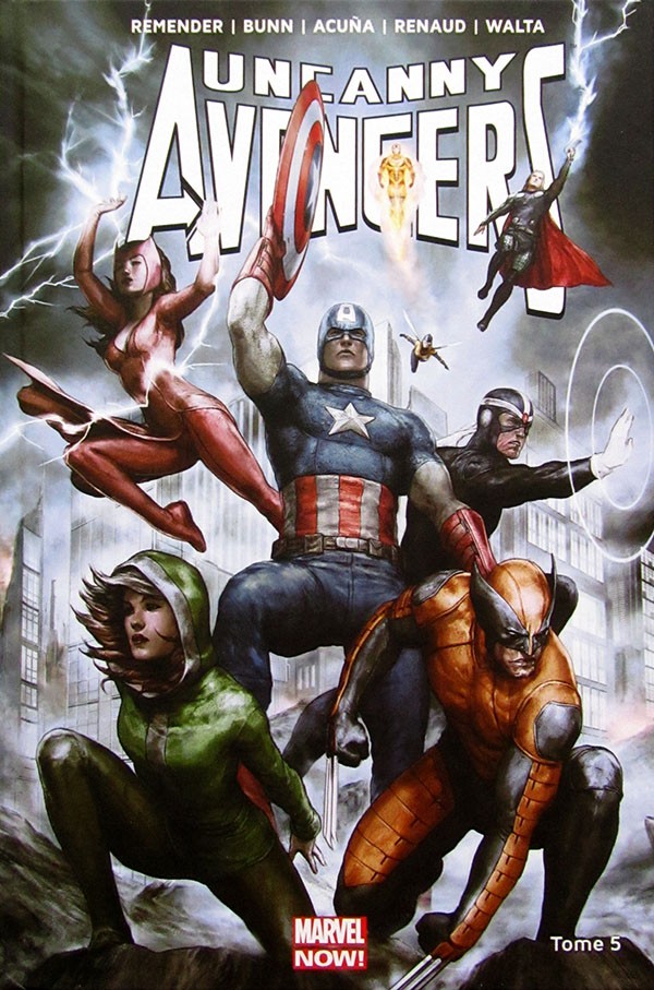 Couverture de l'album Uncanny Avengers Tome 5 Prélude à Axis