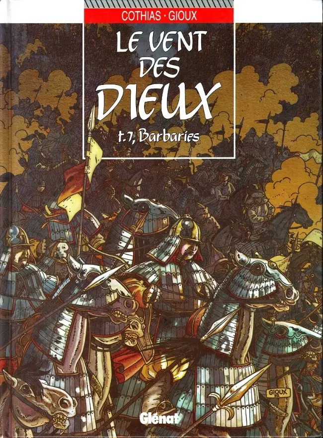 Couverture de l'album Le Vent des Dieux Tome 7 Barbaries