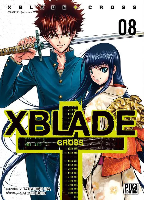 Couverture de l'album Xblade cross 08