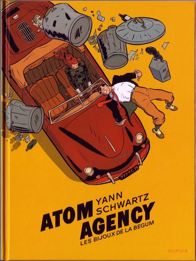 Couverture de l'album Atom Agency Tome 1 Les Bijoux de la Bégum