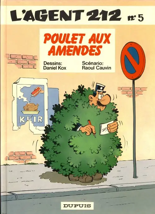 Couverture de l'album L'Agent 212 Tome 5 Poulet aux amendes