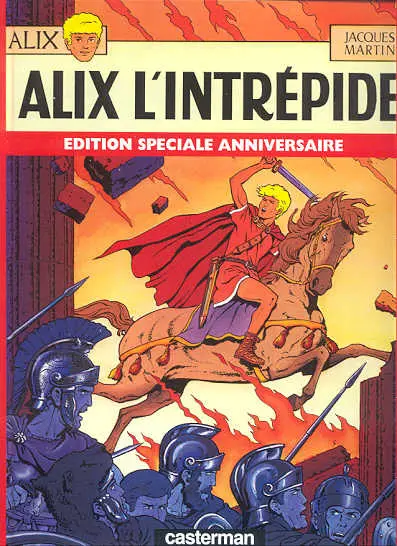 Couverture de l'album Alix Tome 1 Alix l'intrépide