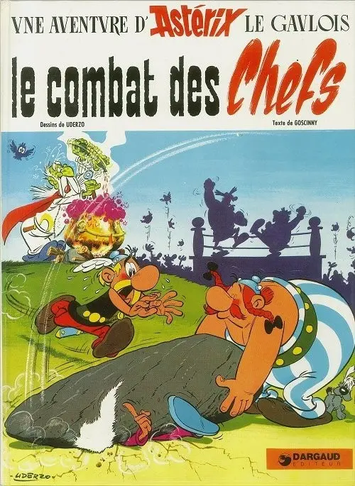 Couverture de l'album Astérix Tome 7 Le combat des chefs