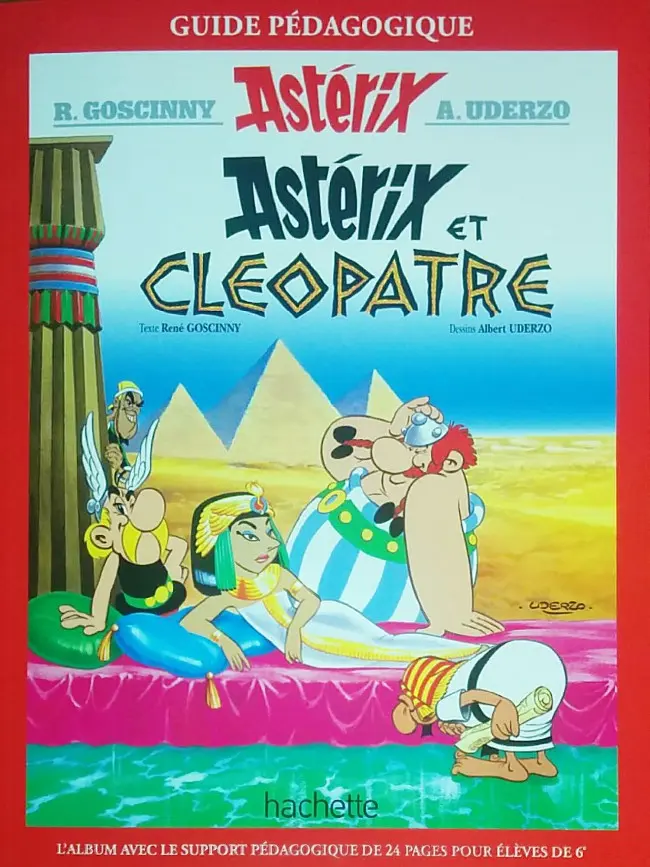Couverture de l'album Astérix Tome 6 Astérix et Cléopâtre