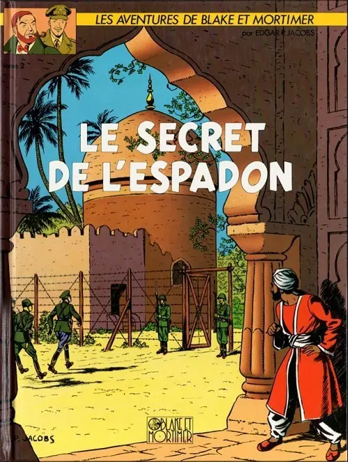 Couverture de l'album Blake et Mortimer Tome 2 Le Secret de l'Espadon