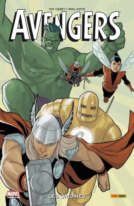 Couverture de l'album Avengers Les origines