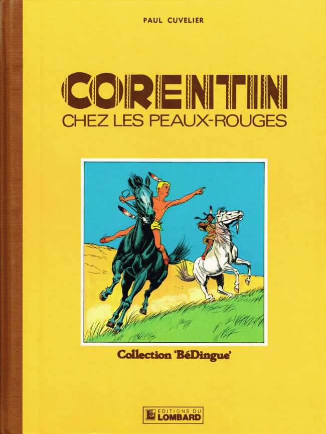 Couverture de l'album Corentin Tome 3 Corentin chez les peaux-rouges