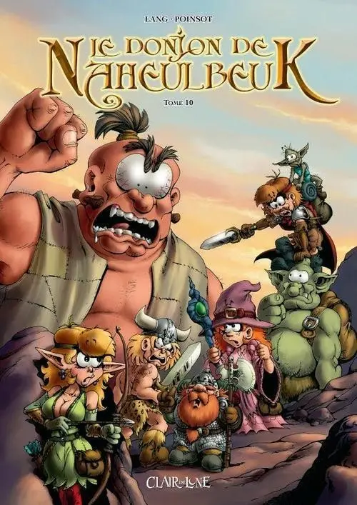 Couverture de l'album Le Donjon de Naheulbeuk Tome 10 Quatrième saison, partie 1