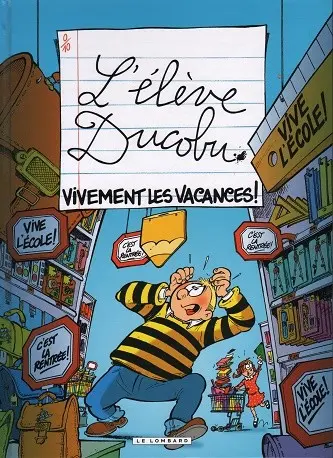 Couverture de l'album L'Élève Ducobu Tome 7 Vivement les vacances !
