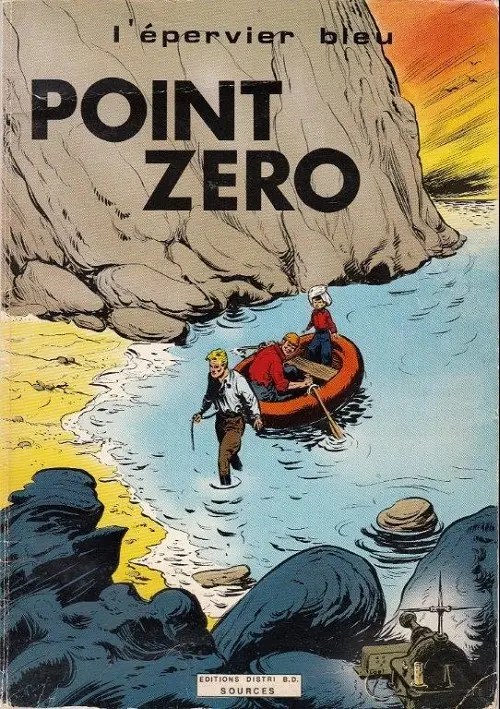 Couverture de l'album L'Épervier bleu Tome 7 Point Zéro