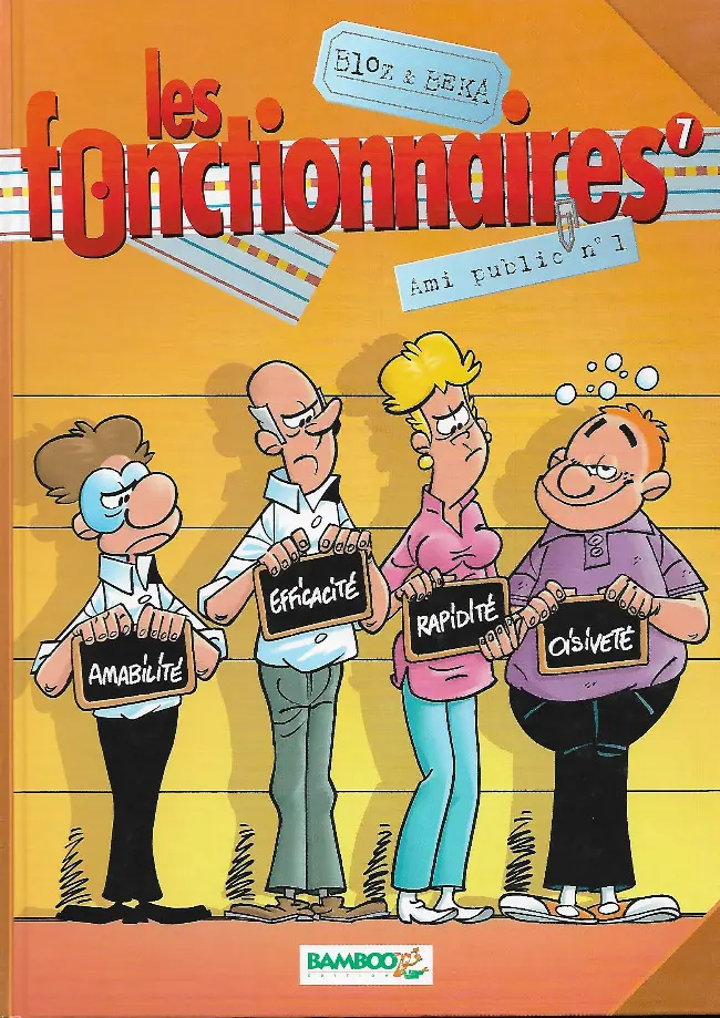 Couverture de l'album Les Fonctionnaires Tome 7 Ami public n°1