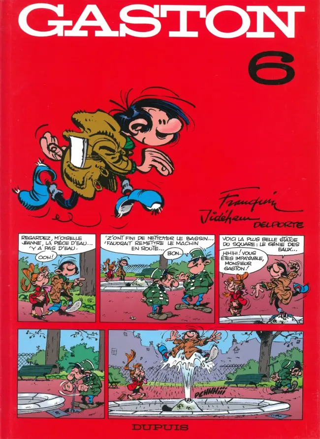 Couverture de l'album Gaston Tome 6 Édition spéciale 40e anniversaire