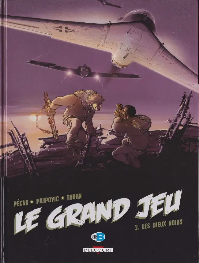 Couverture de l'album Le Grand jeu Tome 2 Les dieux noirs