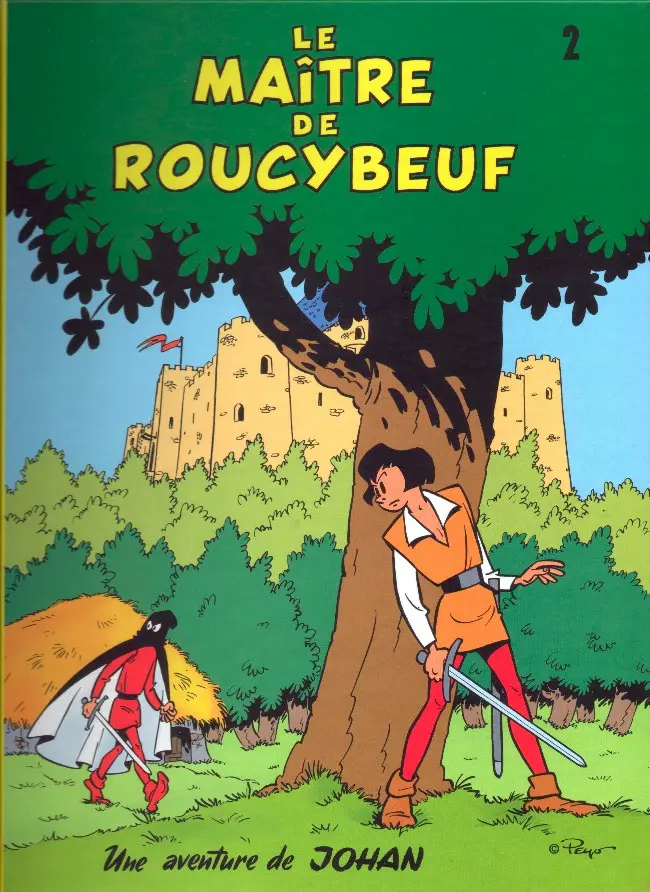 Couverture de l'album Johan et Pirlouit Tome 2 Le maître de Roucybeuf