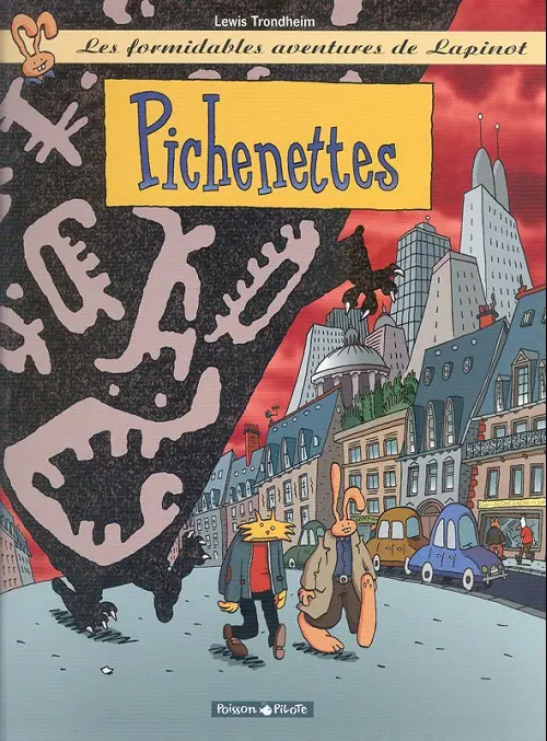 Couverture de l'album Les formidables aventures de Lapinot Tome 2 Pichenettes