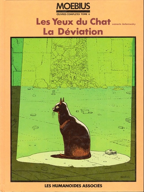 Couverture de l'album Moebius œuvres complètes Tome 6 Les Yeux du Chat, La Déviation