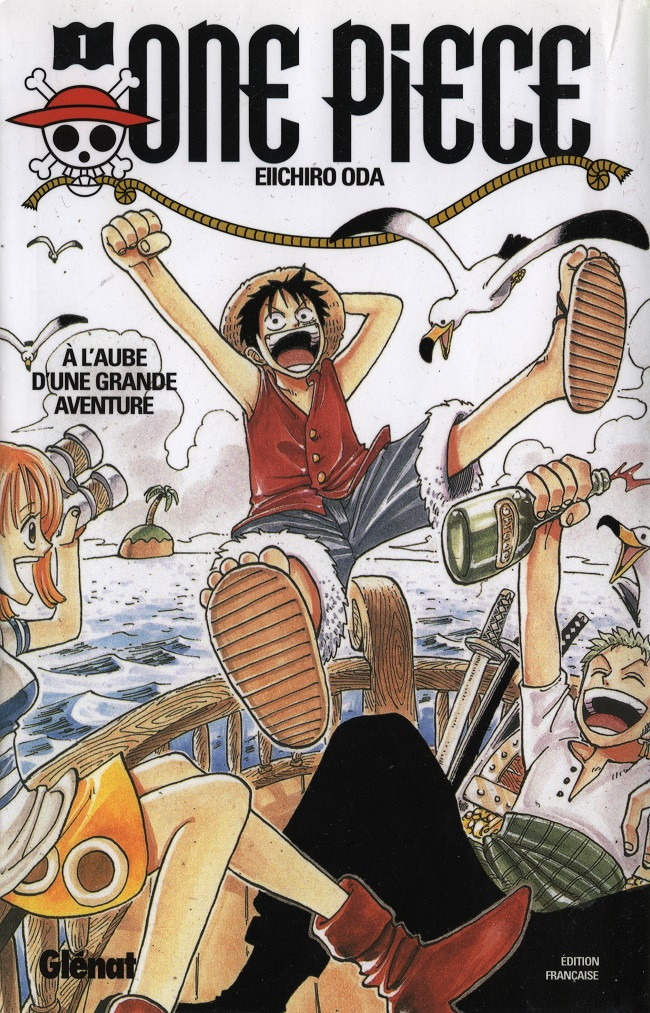 Couverture de l'album One Piece Tome 1 A l'aube d'une grande aventure