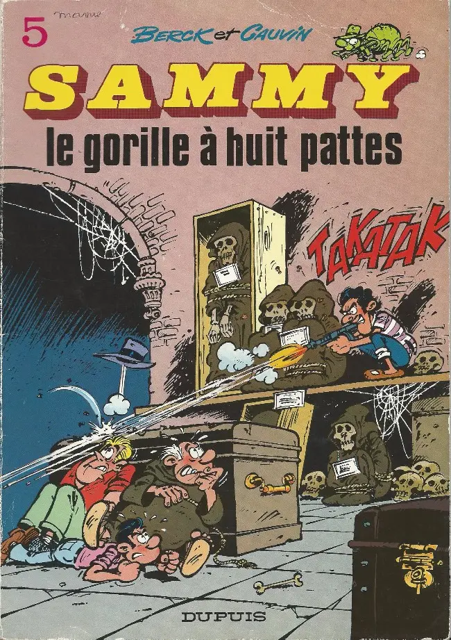 Couverture de l'album Sammy Tome 5 Le gorille à huit pattes