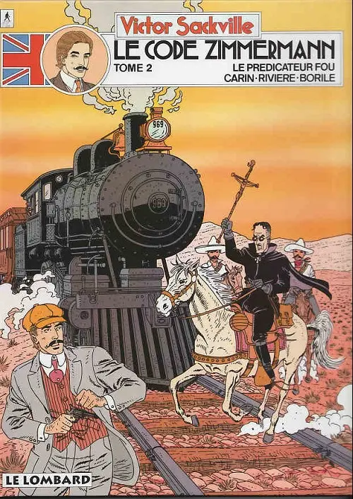 Couverture de l'album Victor Sackville Tome 2 Le code Zimmermann - Le prédicateur fou