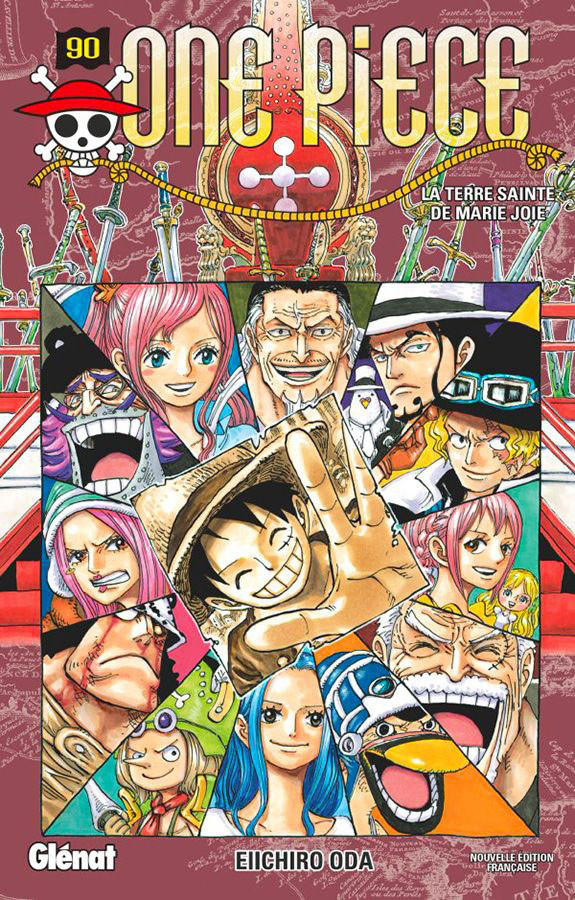 Couverture de l'album One Piece Tome 90 La Terre Sainte de Marie Joie