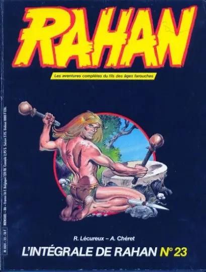 Couverture de l'album L'Intégrale de Rahan N° 23
