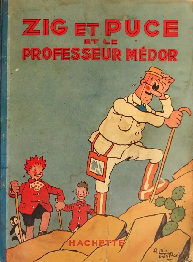 Couverture de l'album Zig et Puce Tome 11 Zig et Puce et le professeur Médor