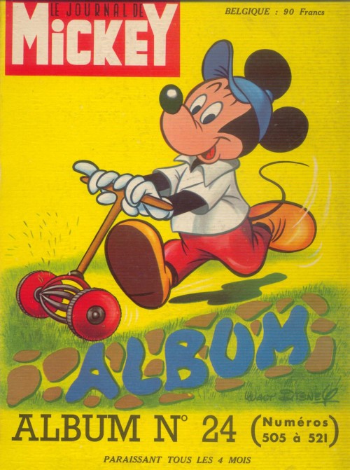 Couverture de l'album Le Journal de Mickey Album N° 24