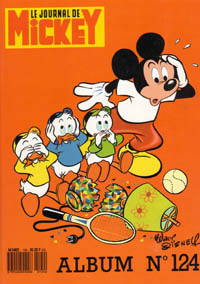 Couverture de l'album Le Journal de Mickey Album N° 124
