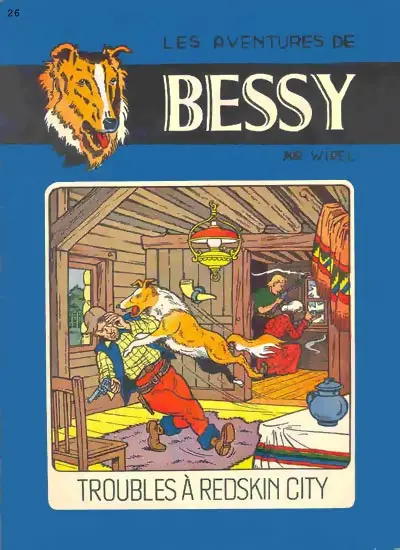 Couverture de l'album Bessy Tome 26 Troubles à Redskin City