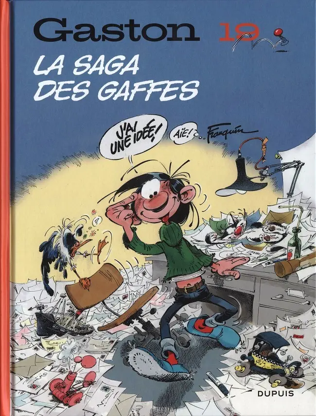 Couverture de l'album Gaston Tome 19 La saga des gaffes