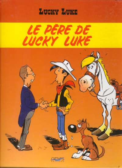 Couverture de l'album Lucky Luke Le père de Lucky Luke