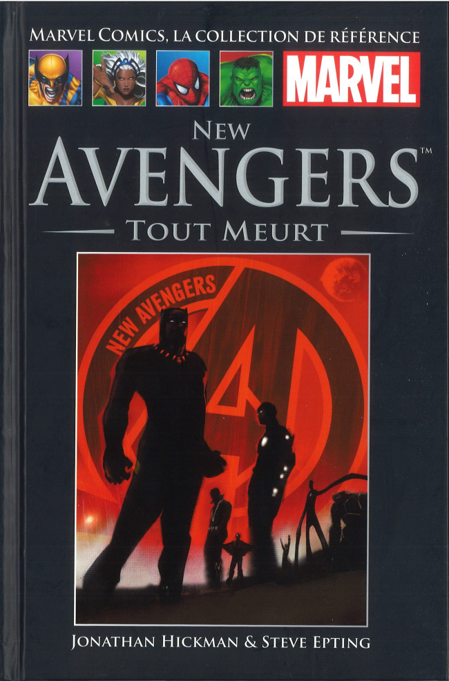 Couverture de l'album Marvel Comics - La collection de référence Tome 128 New Avengers - Tout Meurt