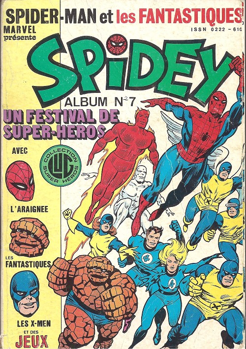 Couverture de l'album Spidey Album N° 7